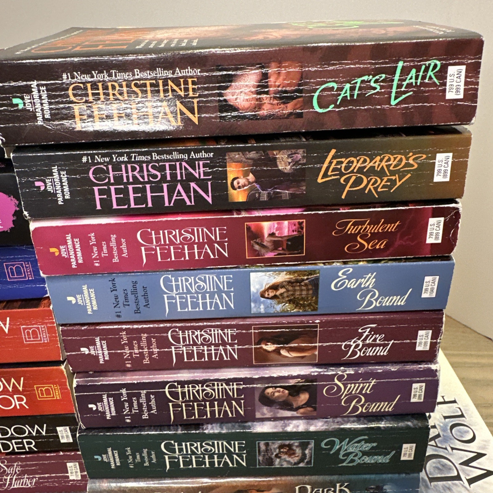Mixed Lot 21 Christine Feehan Books Novels Carpathian Drake Sea Haven Shadow Rid