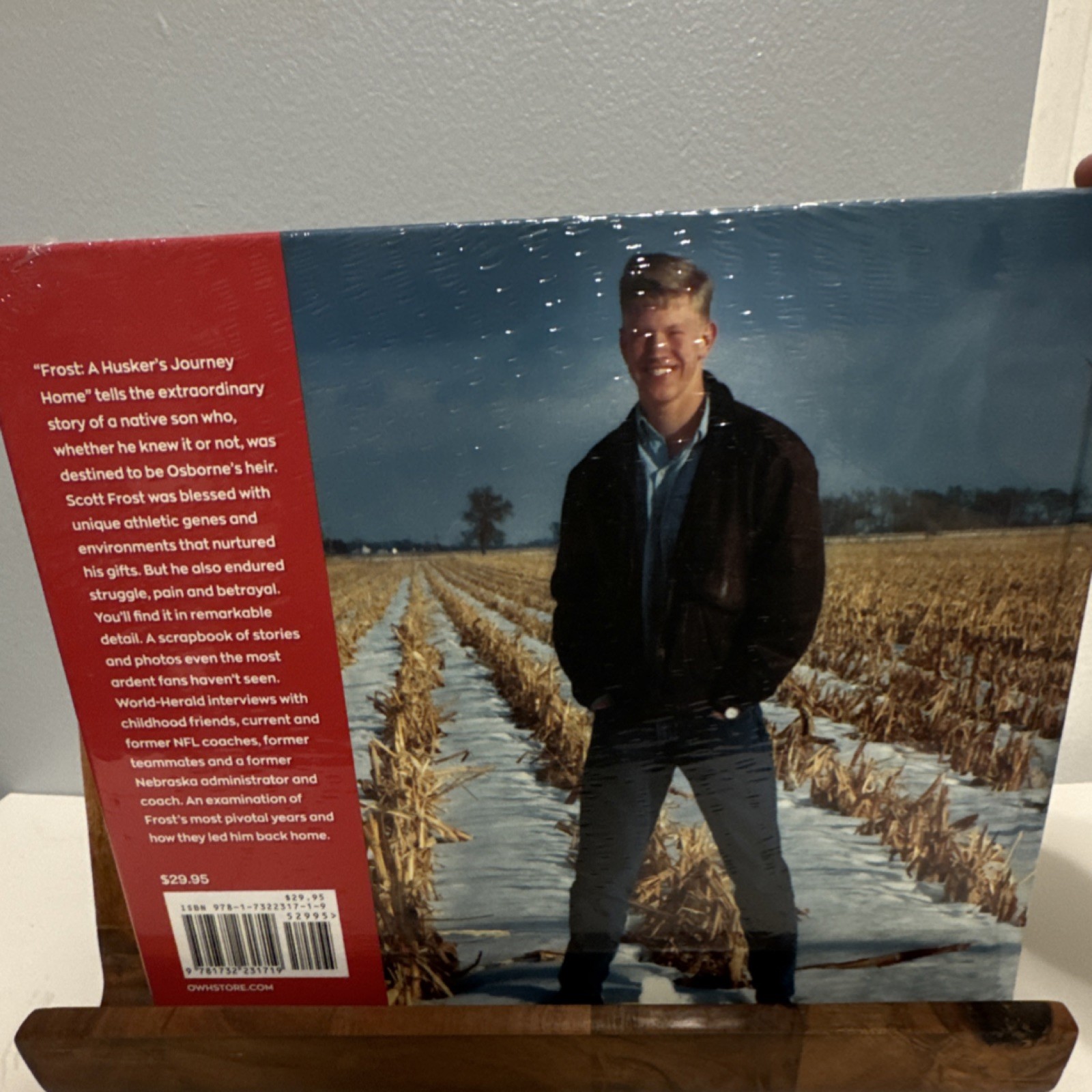 Omaha World-Herald Frost: A Husker’s Journey Home Hardcover Football Biography