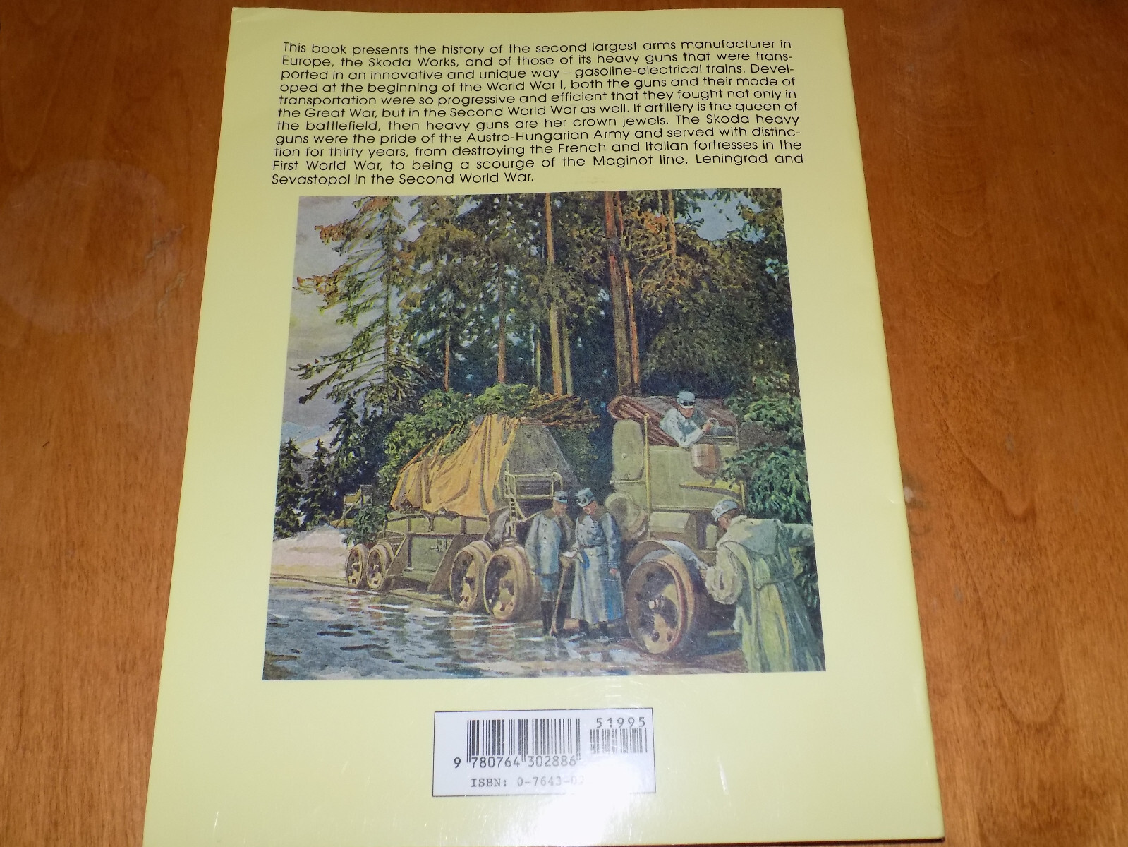 SKODA HEAVY GUNS 24cm Cannon 38cm 42cm Howitzer Gas Trains WWI WWII Gun Book