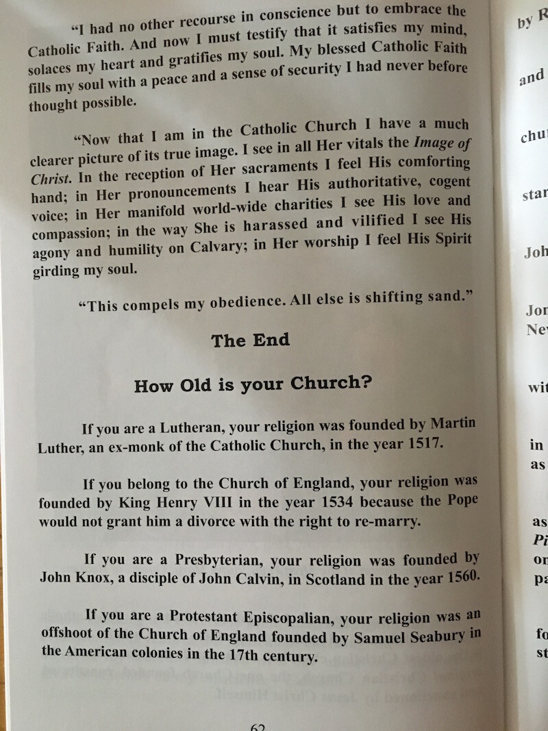 The Catholic Church Has the Answer