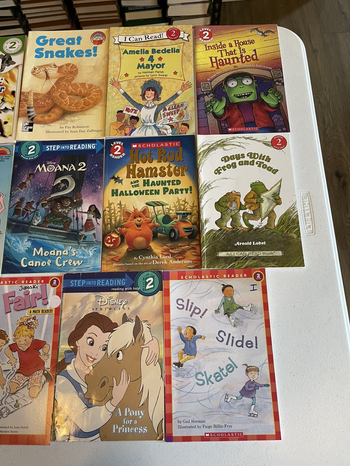 Lot of 20 Level 2 RL~Ready to-I Can Read-Step into Reading-Learn Read Books MIX
