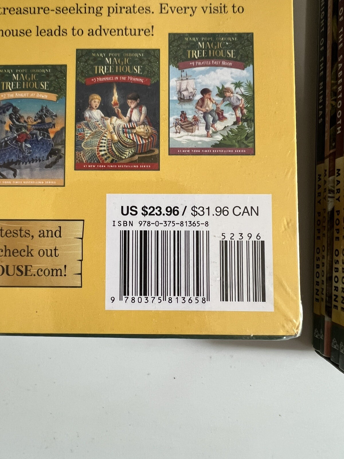 Magic Tree House Books 1-8 Boxed Set by Mary Pope Osborn NIB NOS one opened