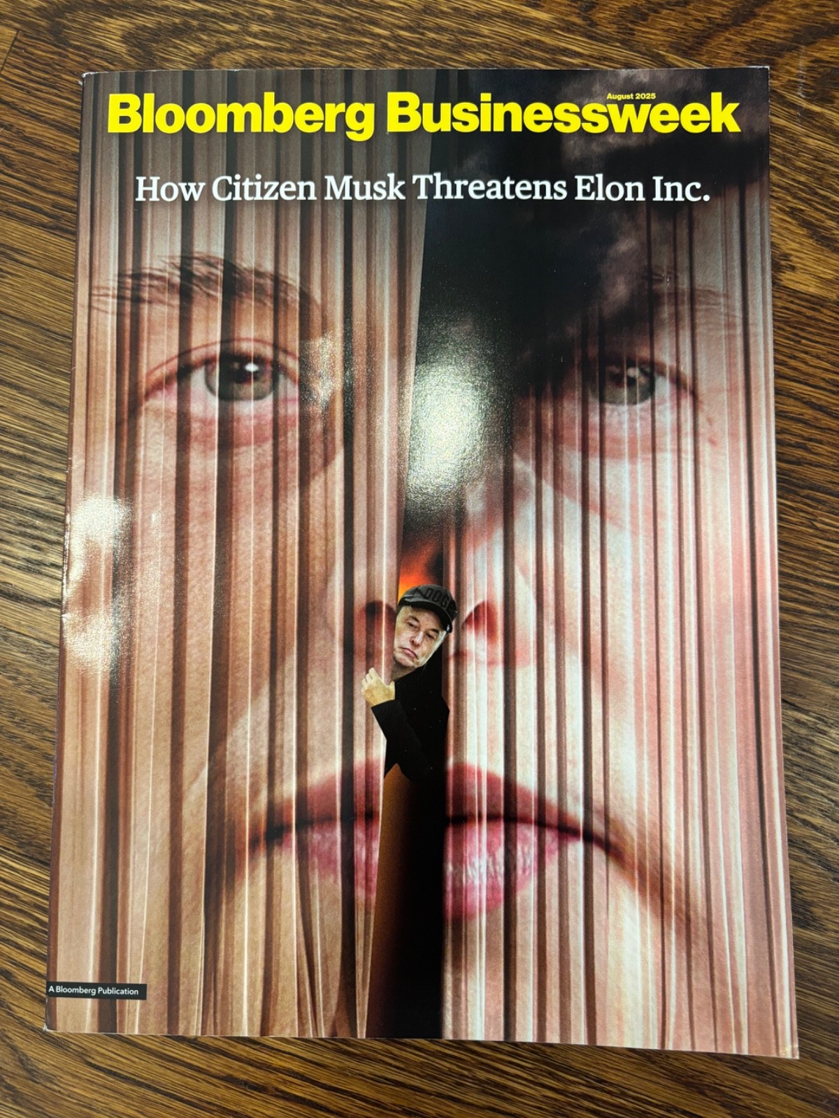 Bloomberg BusinessWeek Magazine, August 2025 – Musk -NEW