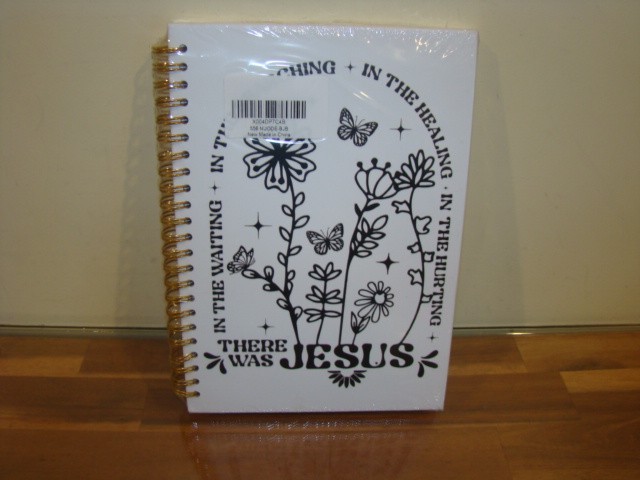 There was Jesus JOURNAL 75 Pages Hard Cover Book New