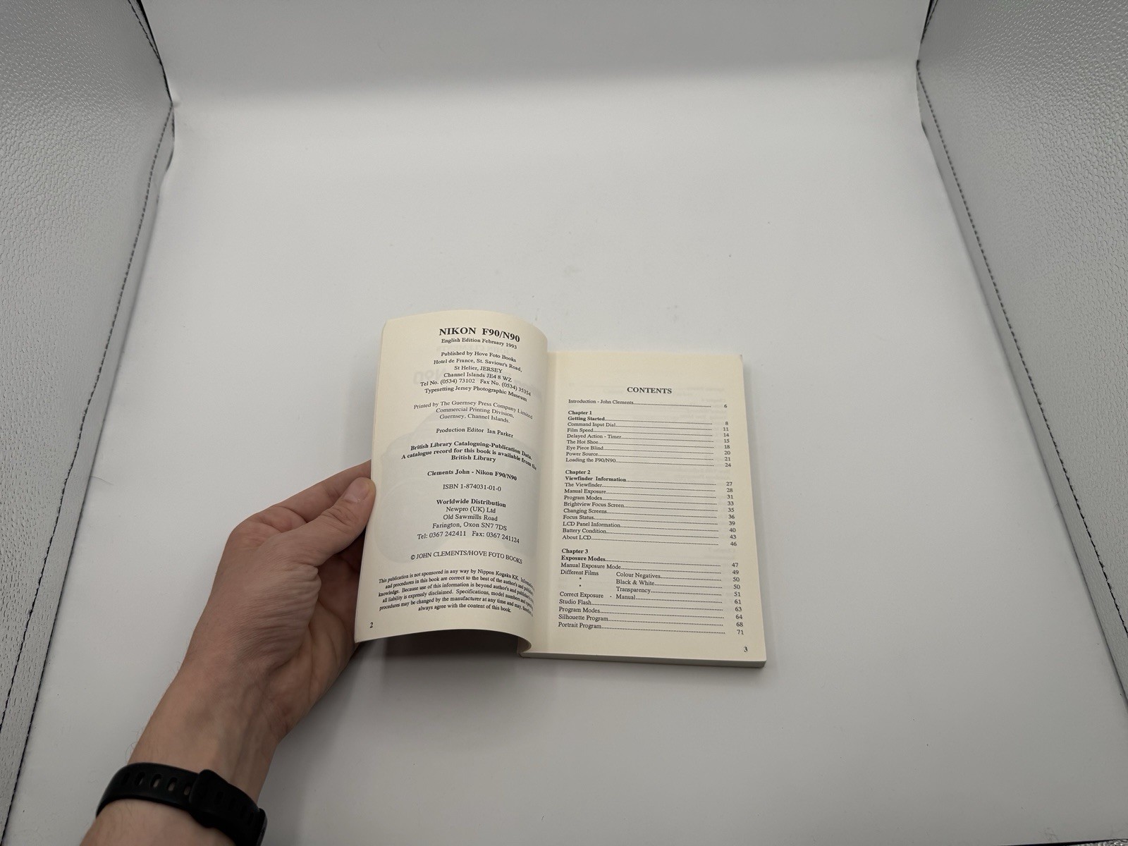 Complete Users’ Guide: Nikon F90/N90 SD (Hove Photo Books) – Clements, John