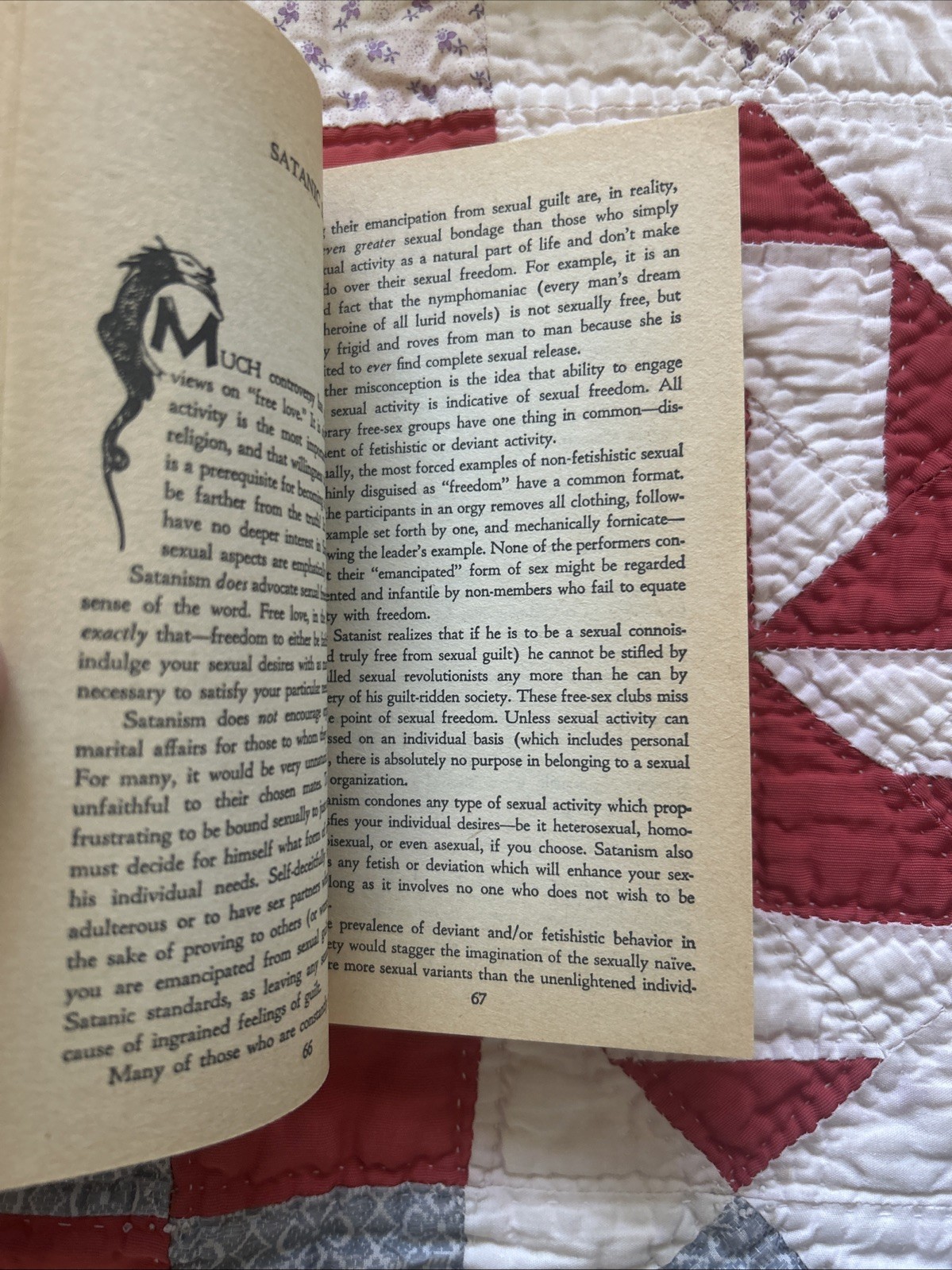 THE SATANIC BIBLE AVON 1969 PAPERBACK BOOK CANADA PRINT ANTON SZANDOR LAVEY