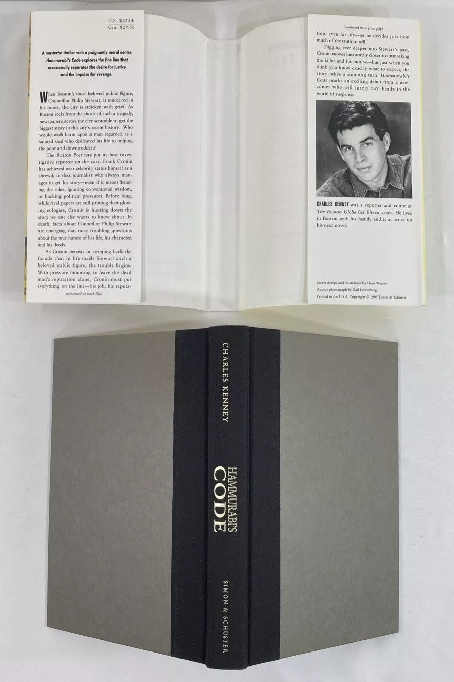 Lot of 3 HCDJ 1st 1st-Charles Kenney -Last Man/Hammurabi’s Code/Son of John Devl