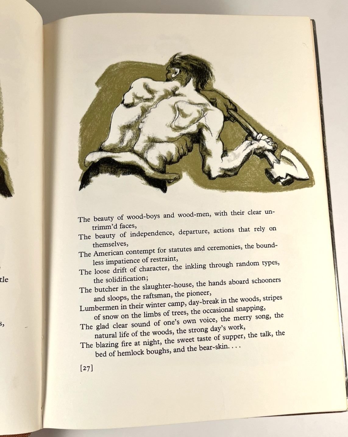 Walt Whitman’s America by James Daugherty 1964 First Edition Good HC w/DJ