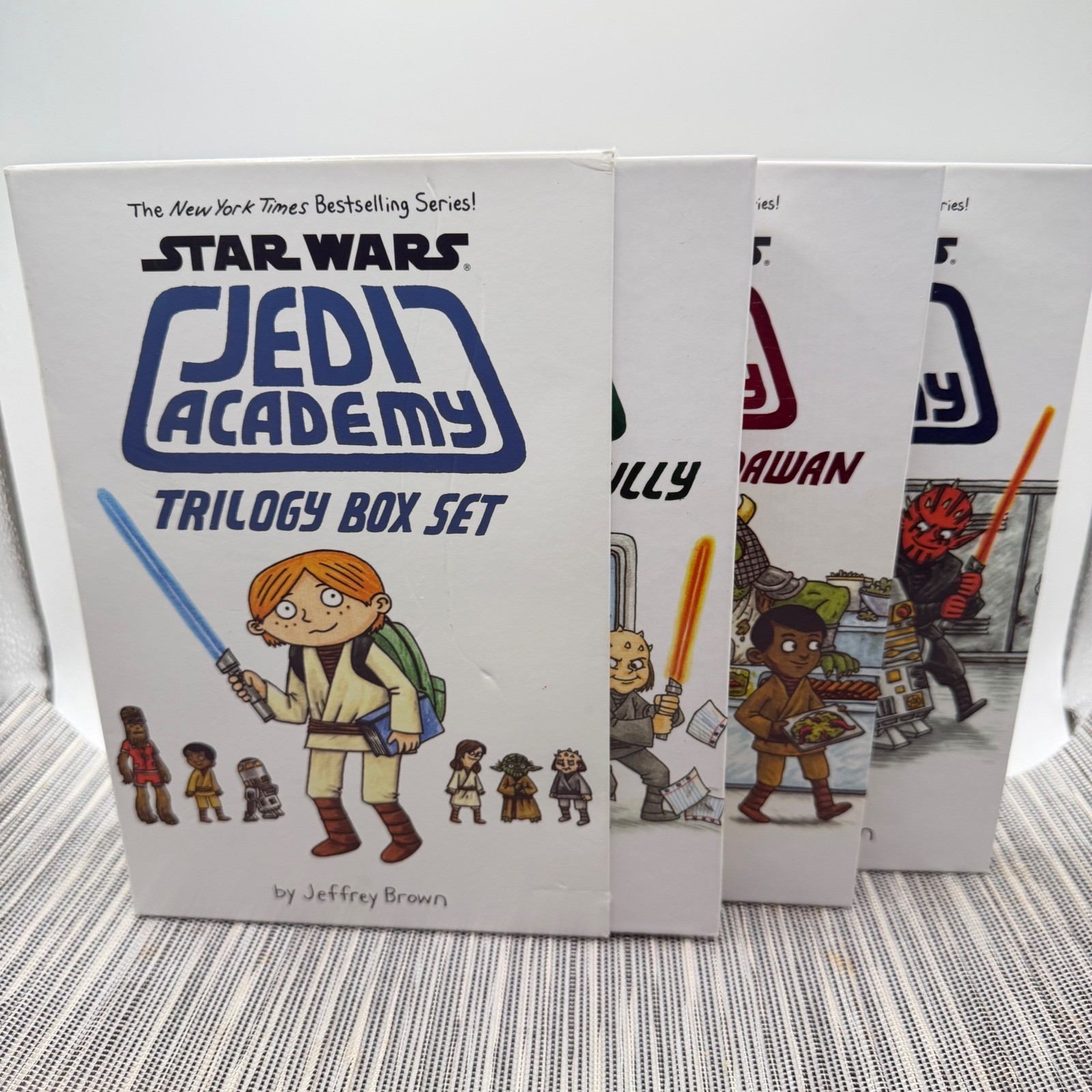 Star Wars Jedi Academy Trilogy Box Set Jeffrey Brown Hardcover Books Scholastic