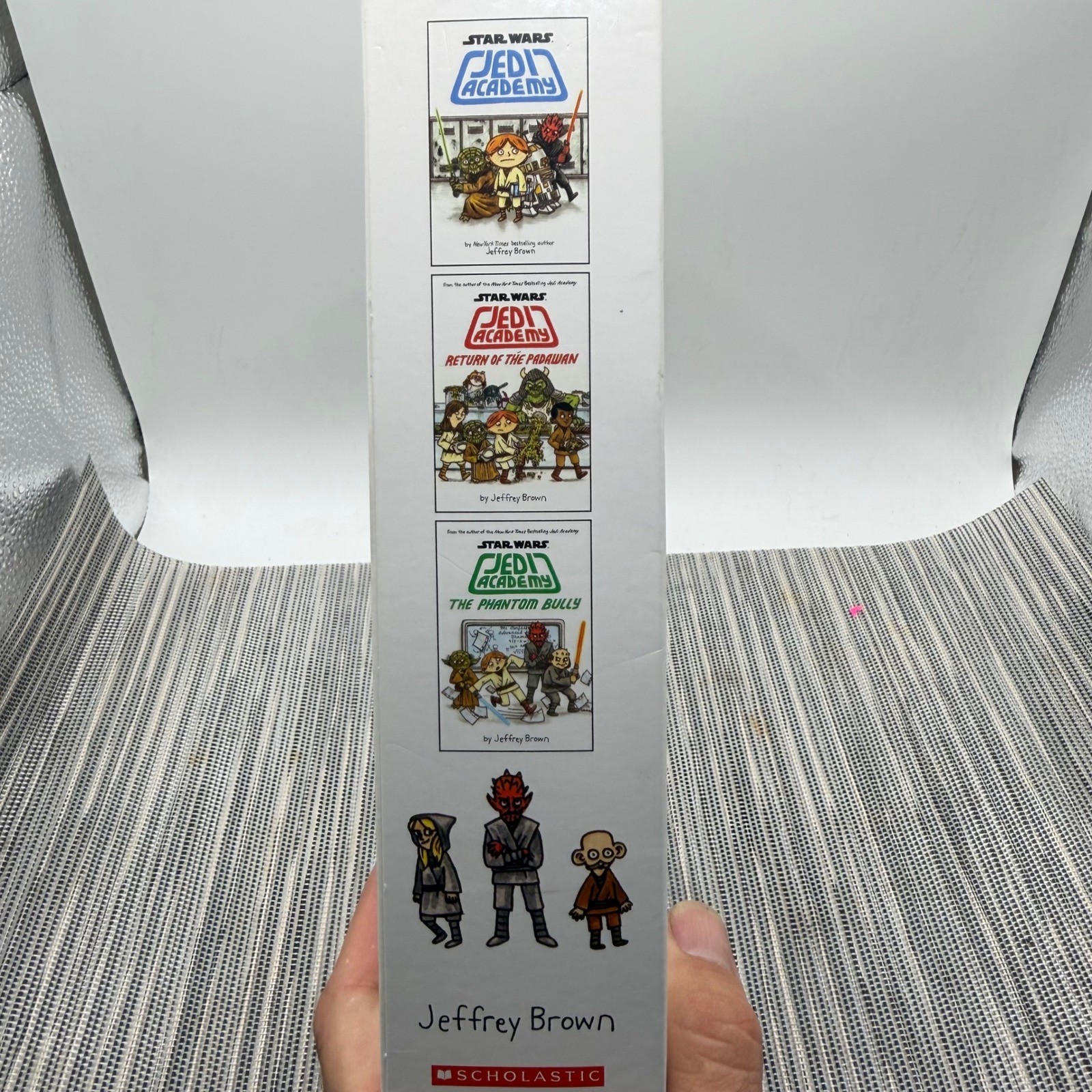 Star Wars Jedi Academy Trilogy Box Set Jeffrey Brown Hardcover Books Scholastic
