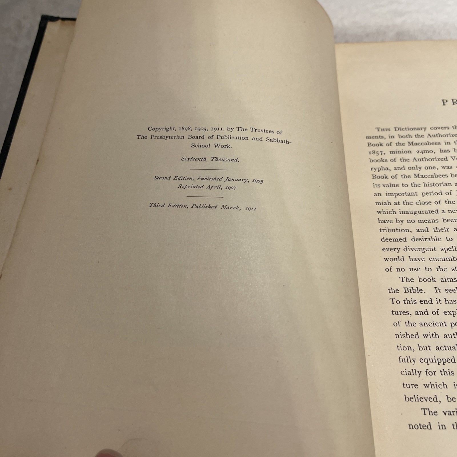 A Dictionary of the Bible – John D. Davis -The Westminster Press 1911