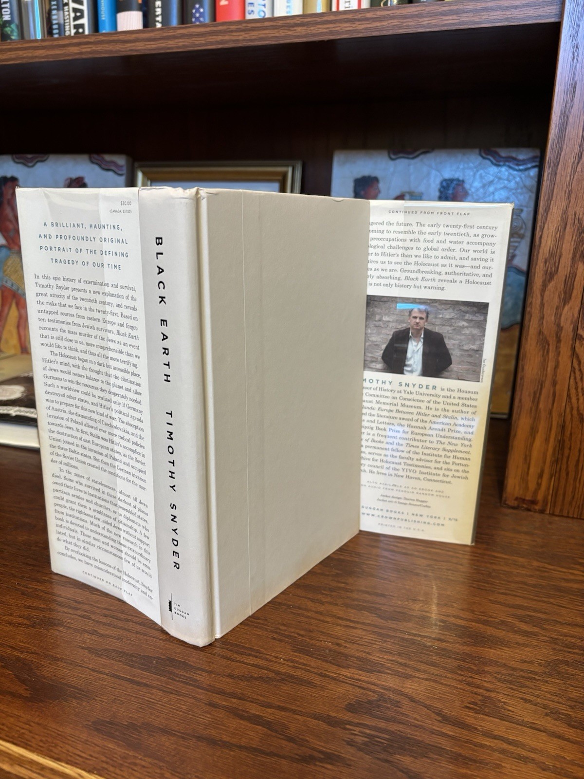 Black Earth. Timothy Snyder. 1st HC Ptg. Tim Duggan 2015. Very Good Plus