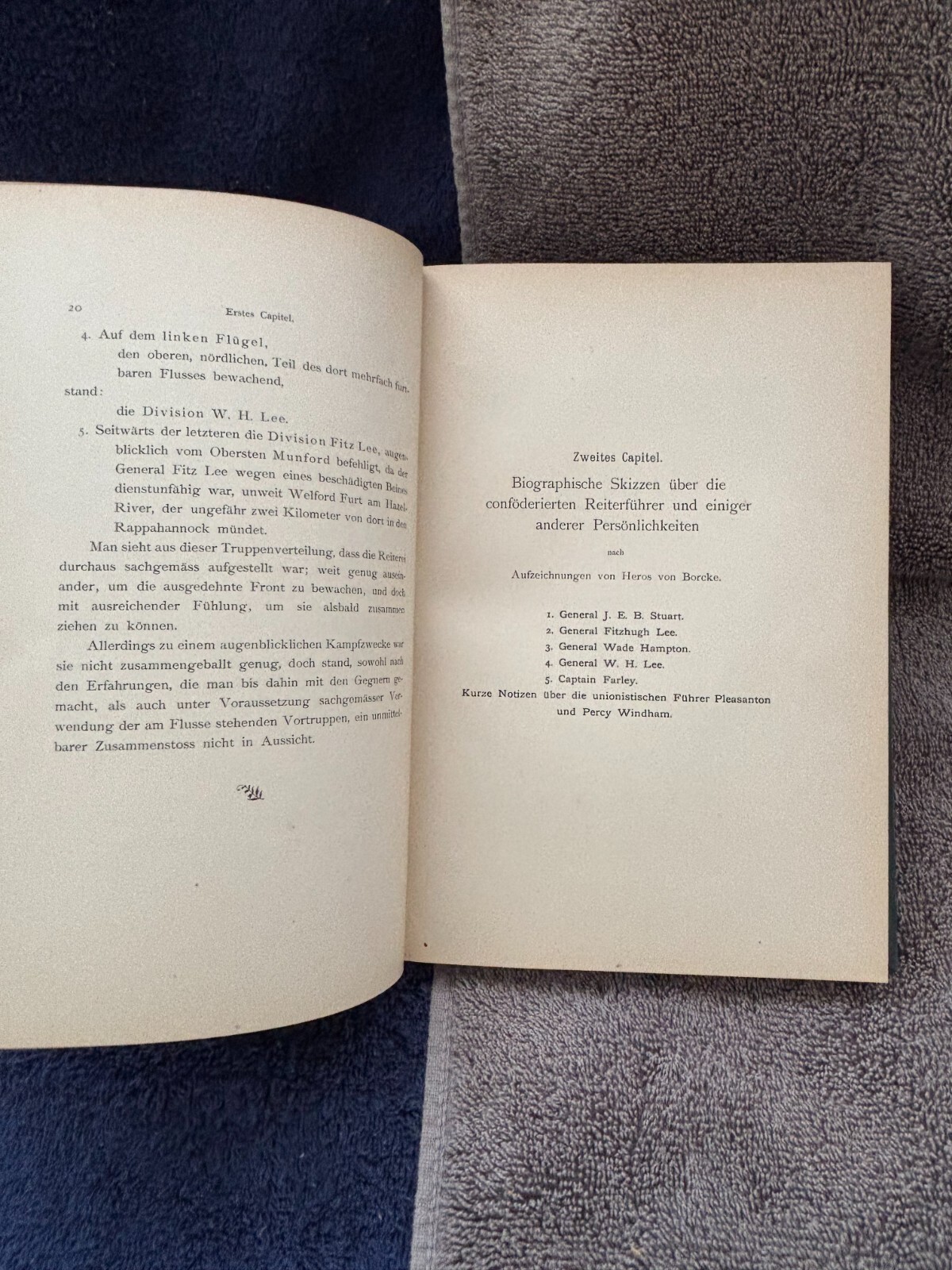 Great Cavalry Battle of Brandy Station by Von Borcke / J. Scheibert…1893 Copy