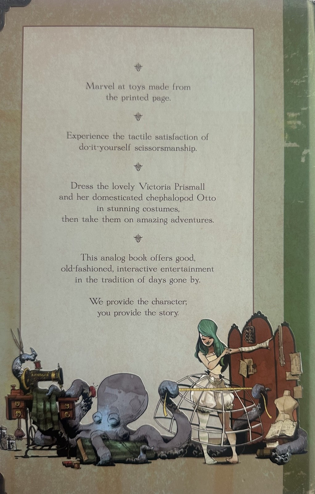 Dressing Your Octopus: Paper Doll Book for Cephalopods by Kesinger