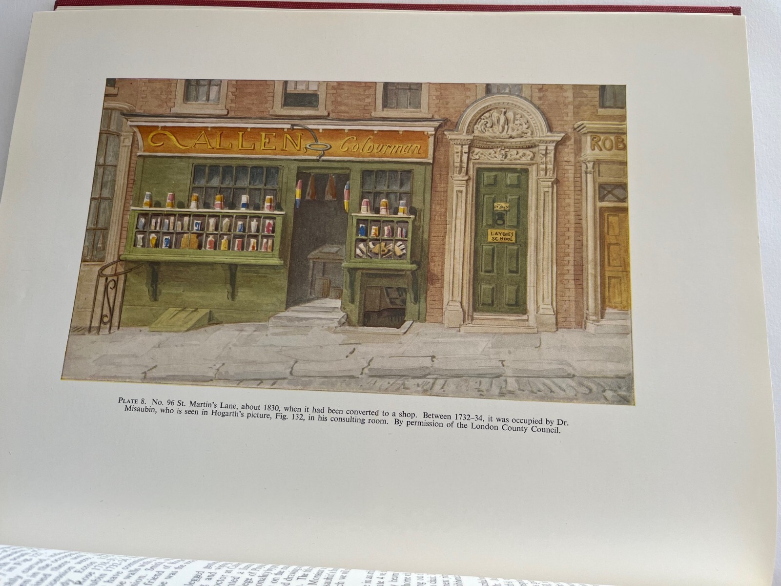 MID-GEORGIAN LONDON topographical and social survey LONDON 1750 ~ Hugh Phillips