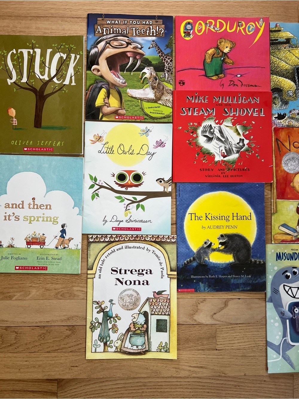 Lot of 11 Scholastic Paperback Kids Books