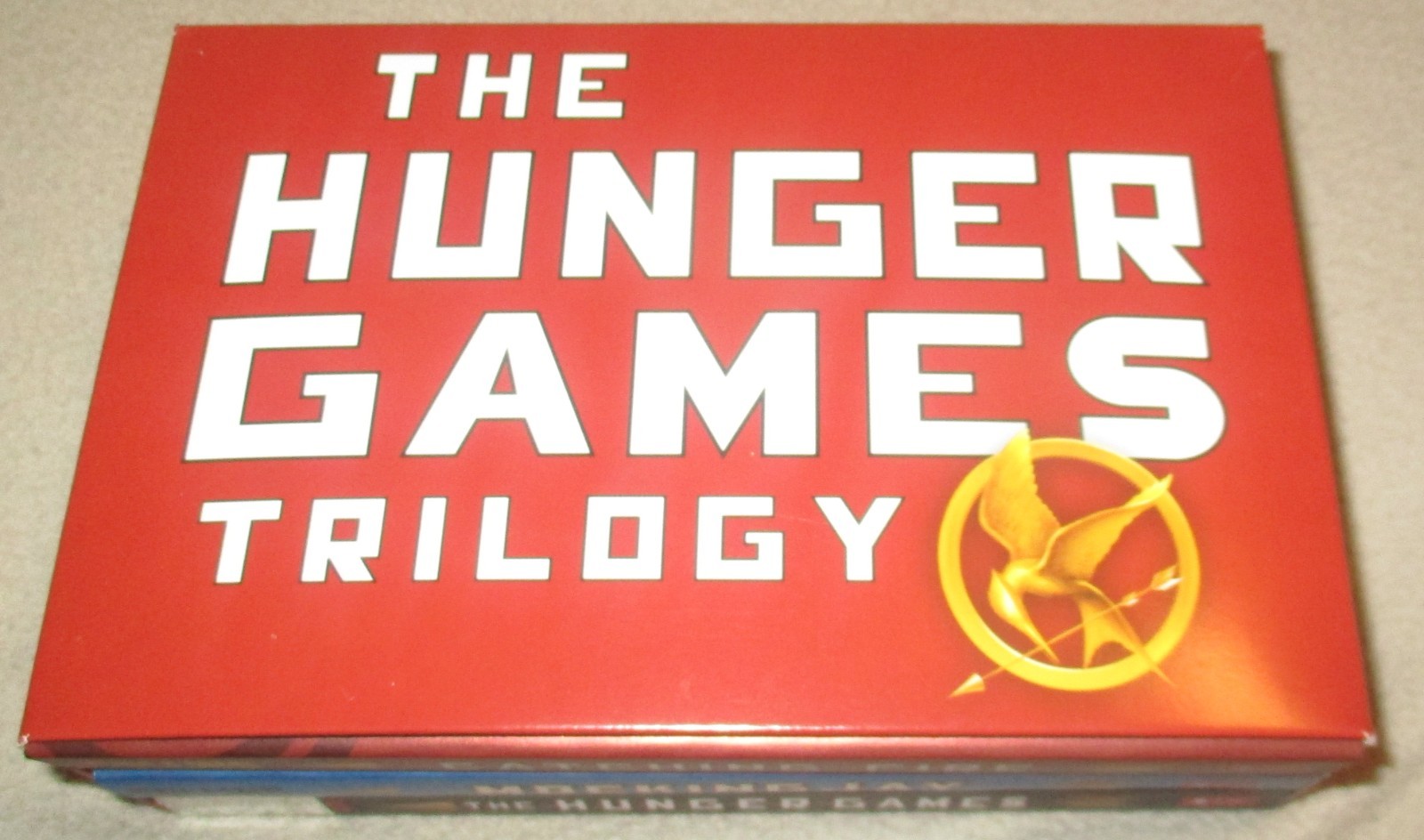 Scholastic Hunger Games 3 paperback books Box Set by Suzanne Collins 2023
