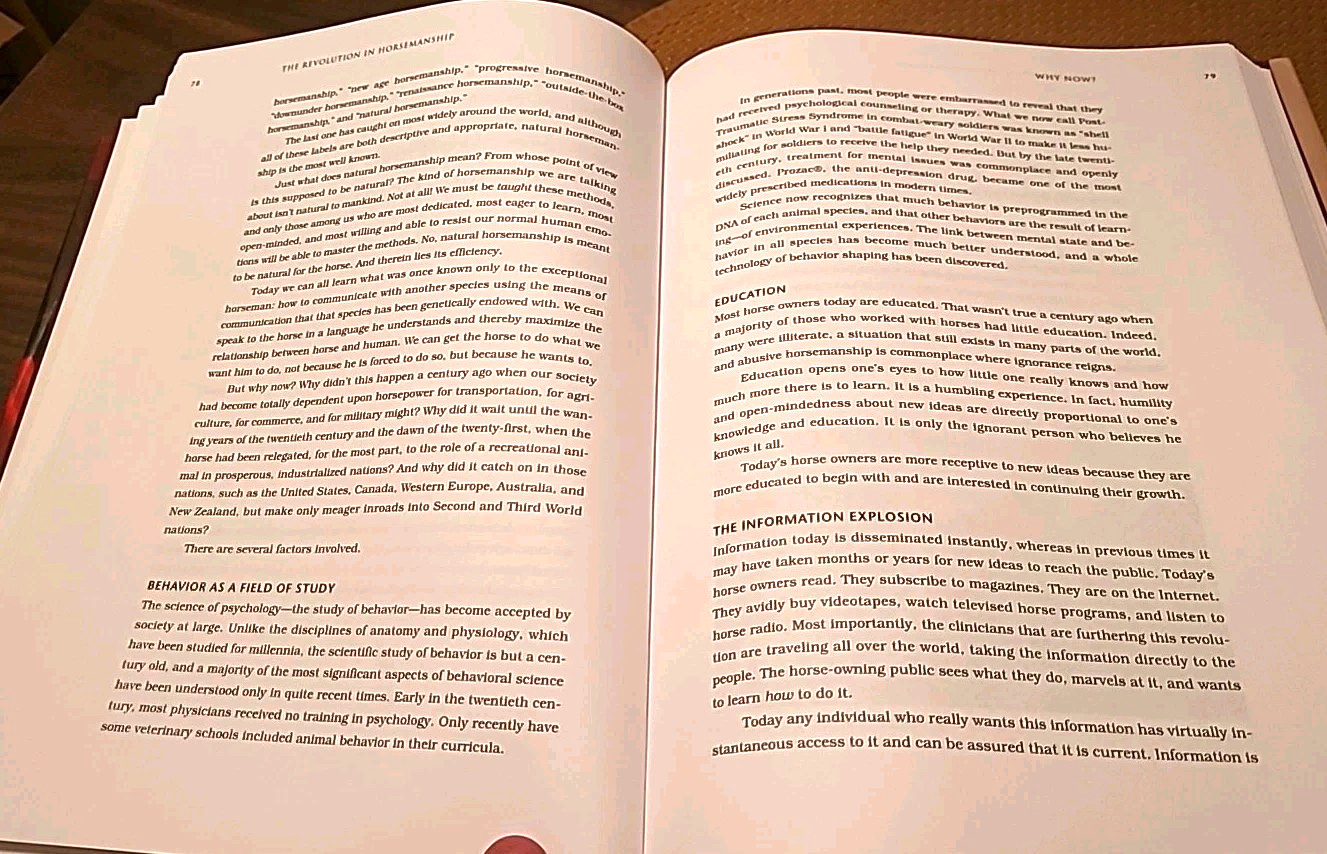 SIGNED Revolution in Horsemanship Limited Edition: And What It Means HARDCOVER