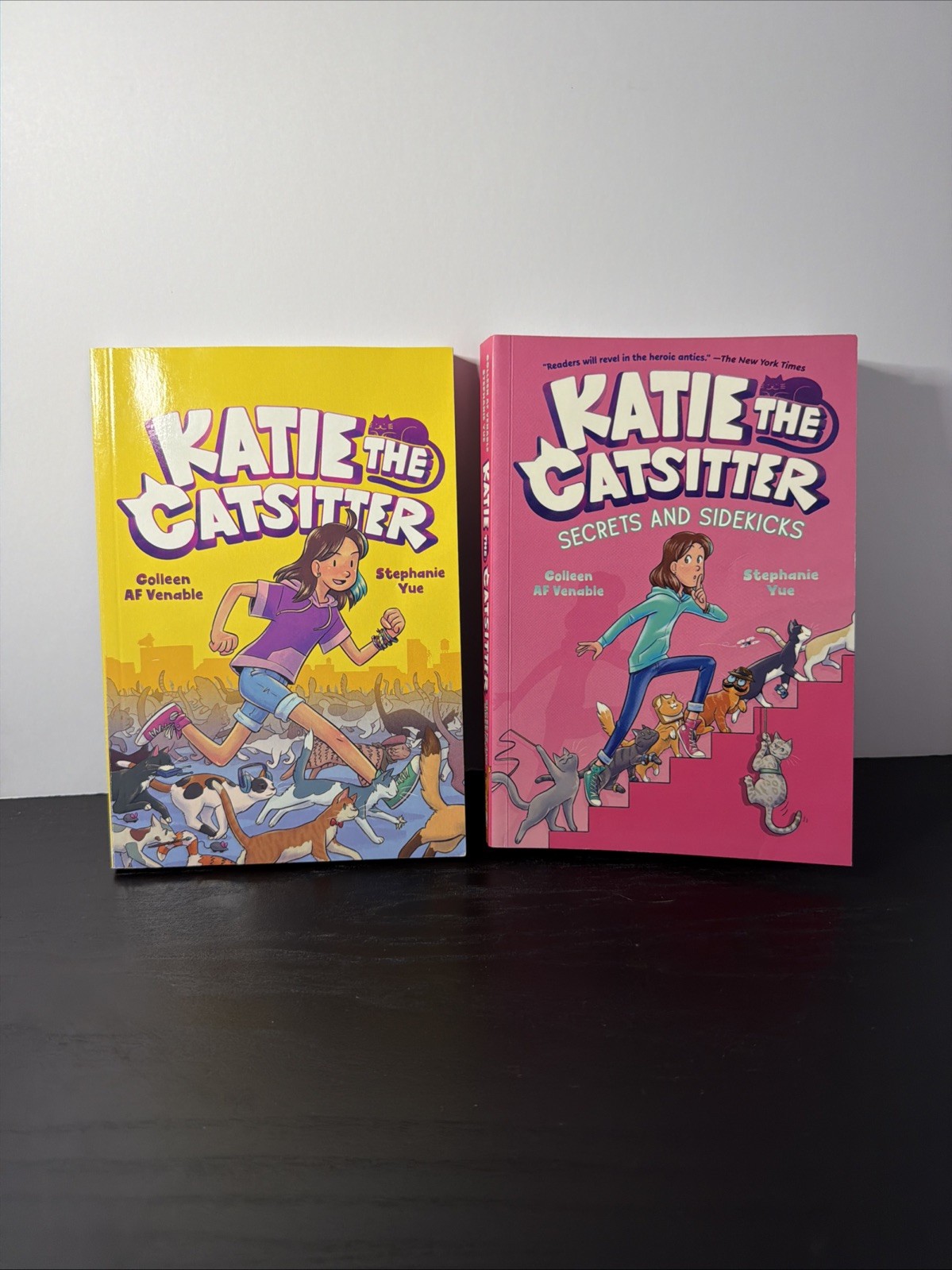 Katie the Catsitter: (A Graphic Novel) Lot Of 2
