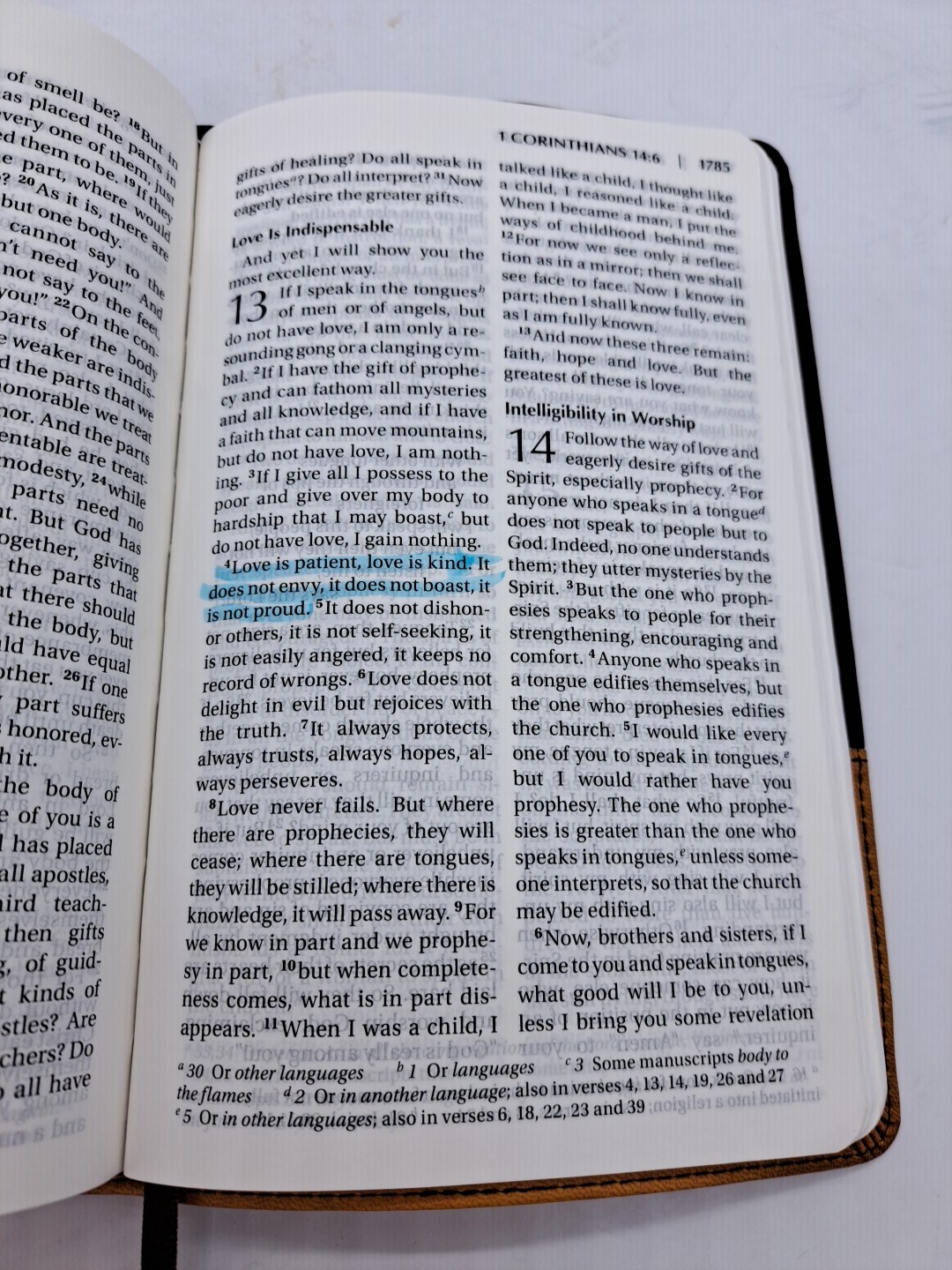 Zondervan Holy Bible NIV New International Version Large Print 2011