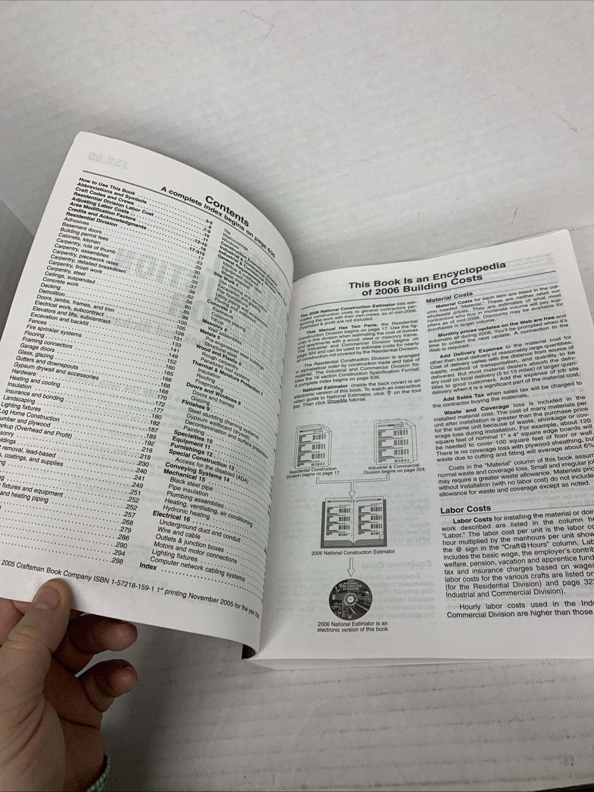 2006 National Construction Estimator – Paperback By Ogershok, Dave – VERY GOOD