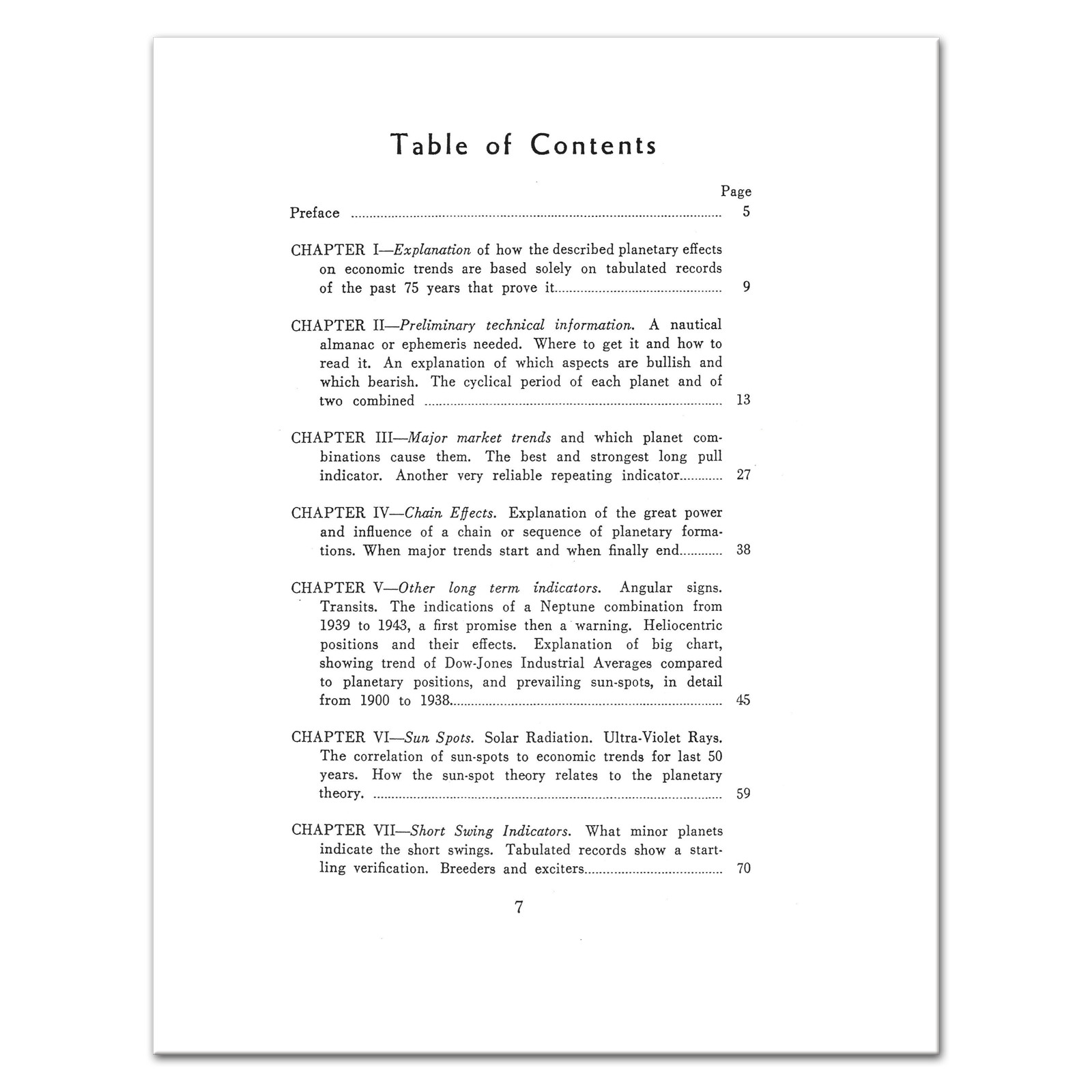 2 VOL SET Cyclical Market Forecasting Stocks (1938) AND Planetary Effects (1932)