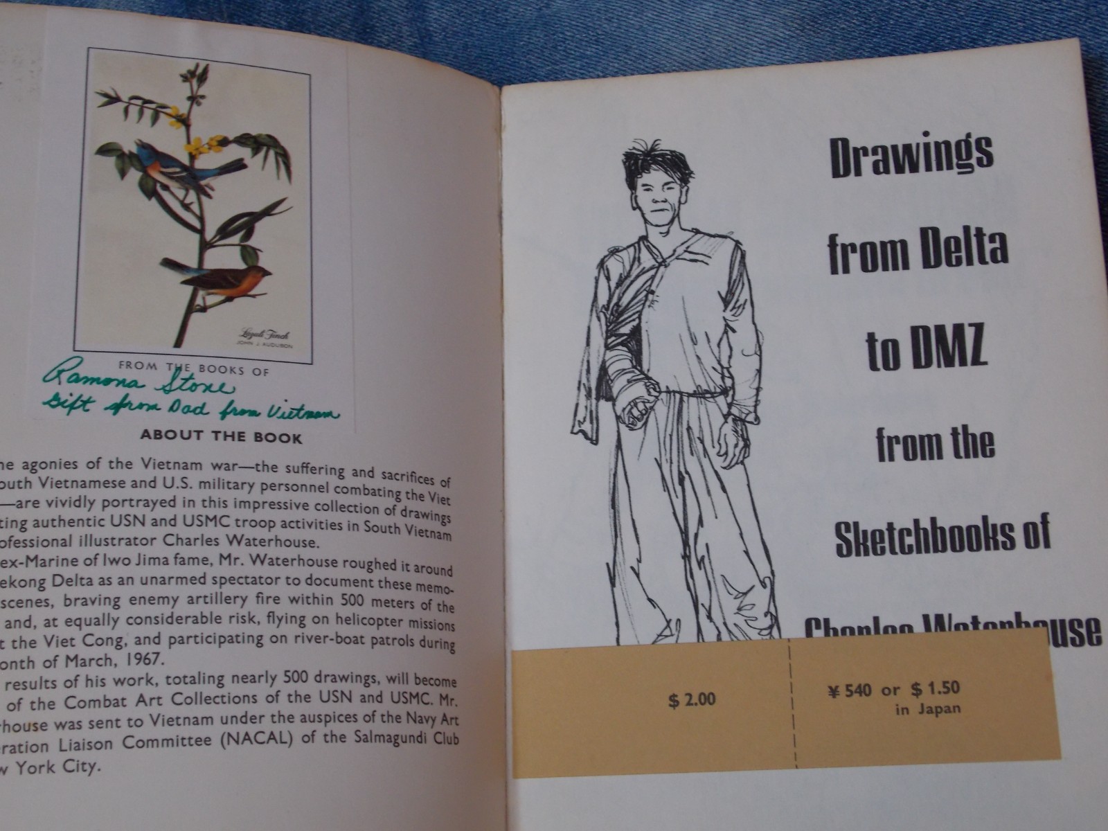 Vietnam Sketchbook: Drawings From Delta to DMZ SC Charles Waterhouse