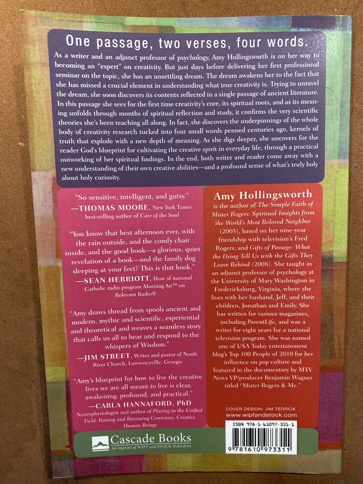 Holy Curiosity – Amy Hollingsworth – 2011 – 146 pages – The Creative Spirit