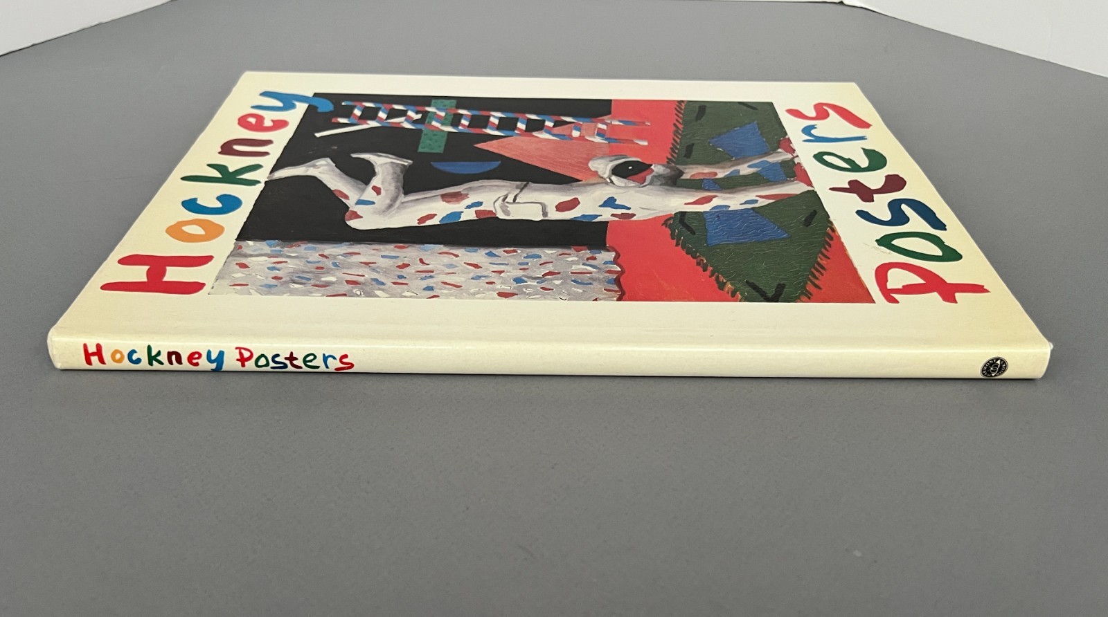 DAVID HOCKNEY POSTERS 40 Large Plates HCDJ Art Book 1987 First Edition 1st Print