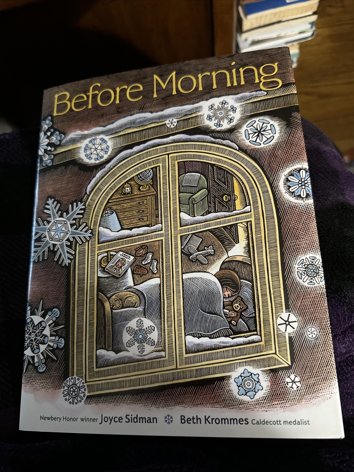 Before Morning Joyce Sidman Illustrated By Beth Krommes 1st Edition/Printing NEW