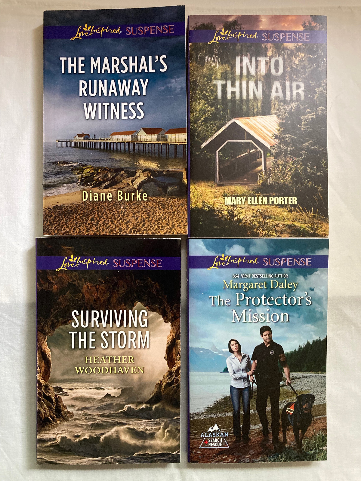 Love Inspired Suspense Books Lot (18 Books) (2015) Like NEW – FREE SHIPPING