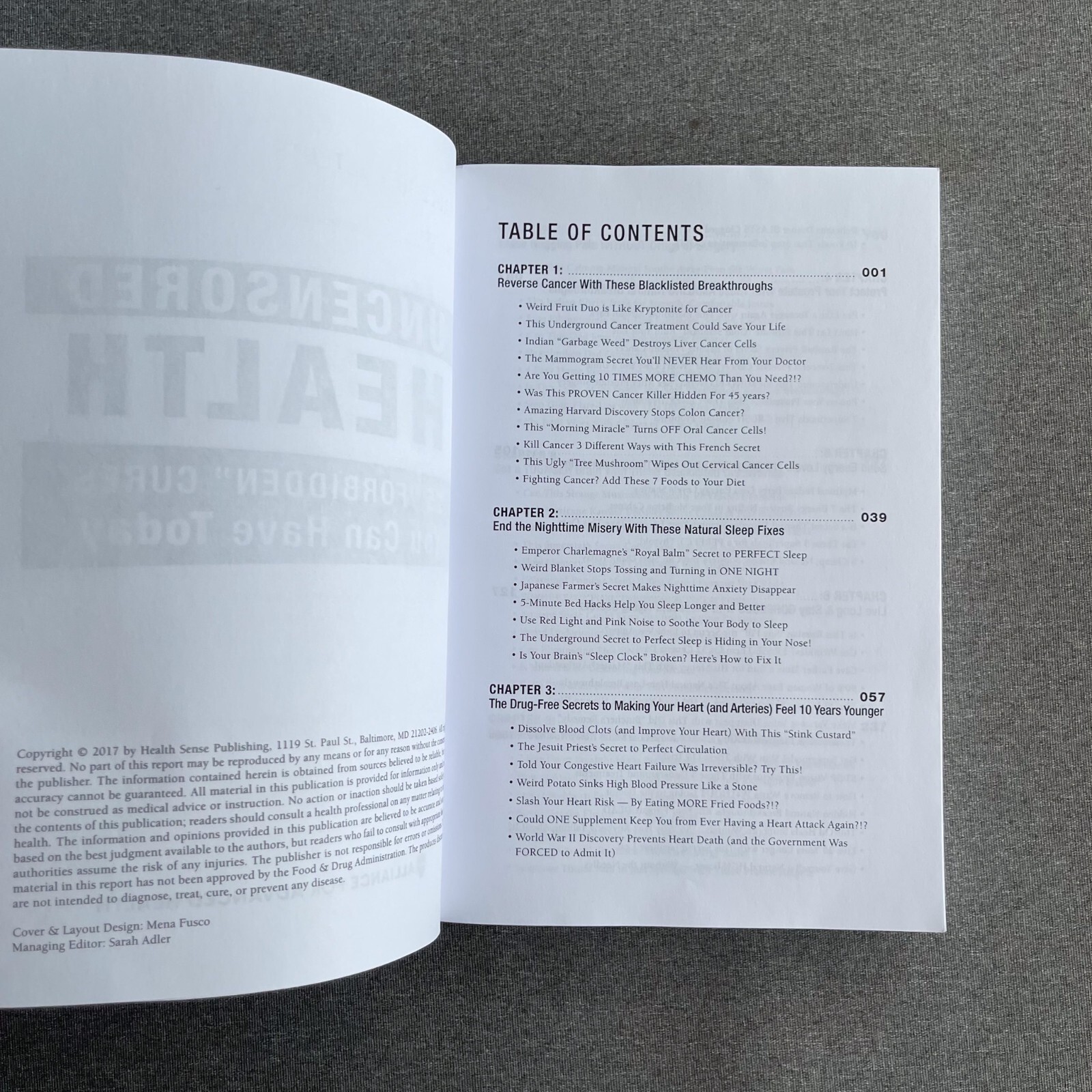 Uncensored Health 25 “Forbidden” Cures You Can Have Today (Paperback, 2017)
