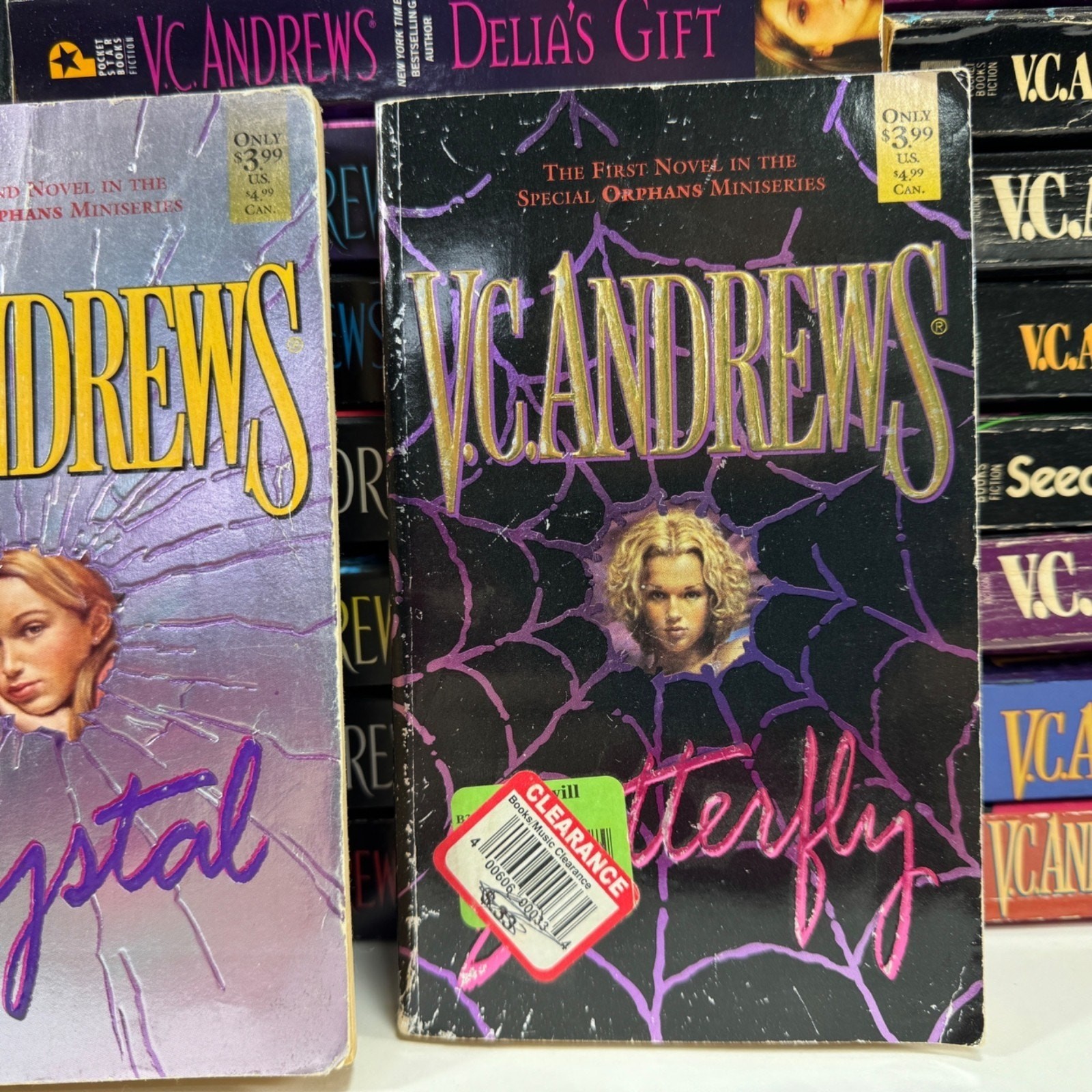 Lot 37 V.C. Andrews Books Some Keyhole Mixed Celeste Seeds of Yesterday