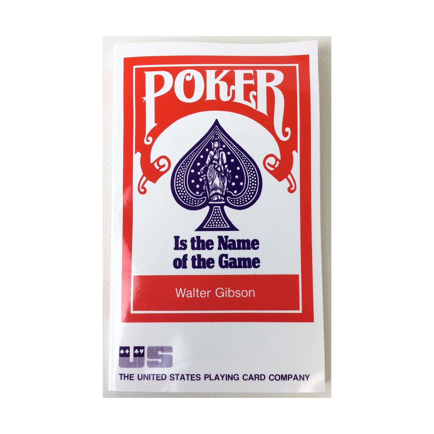 Harper & Row Historical Book Poker is the Name of the Game NM