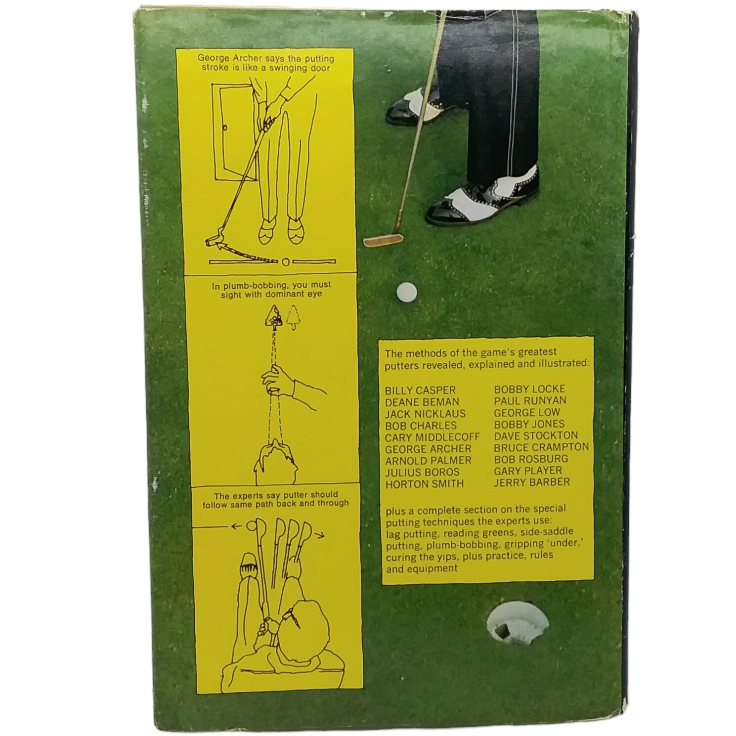 All About Putting By The Editors Of Golf Digest Magazine 1973 Hardcover