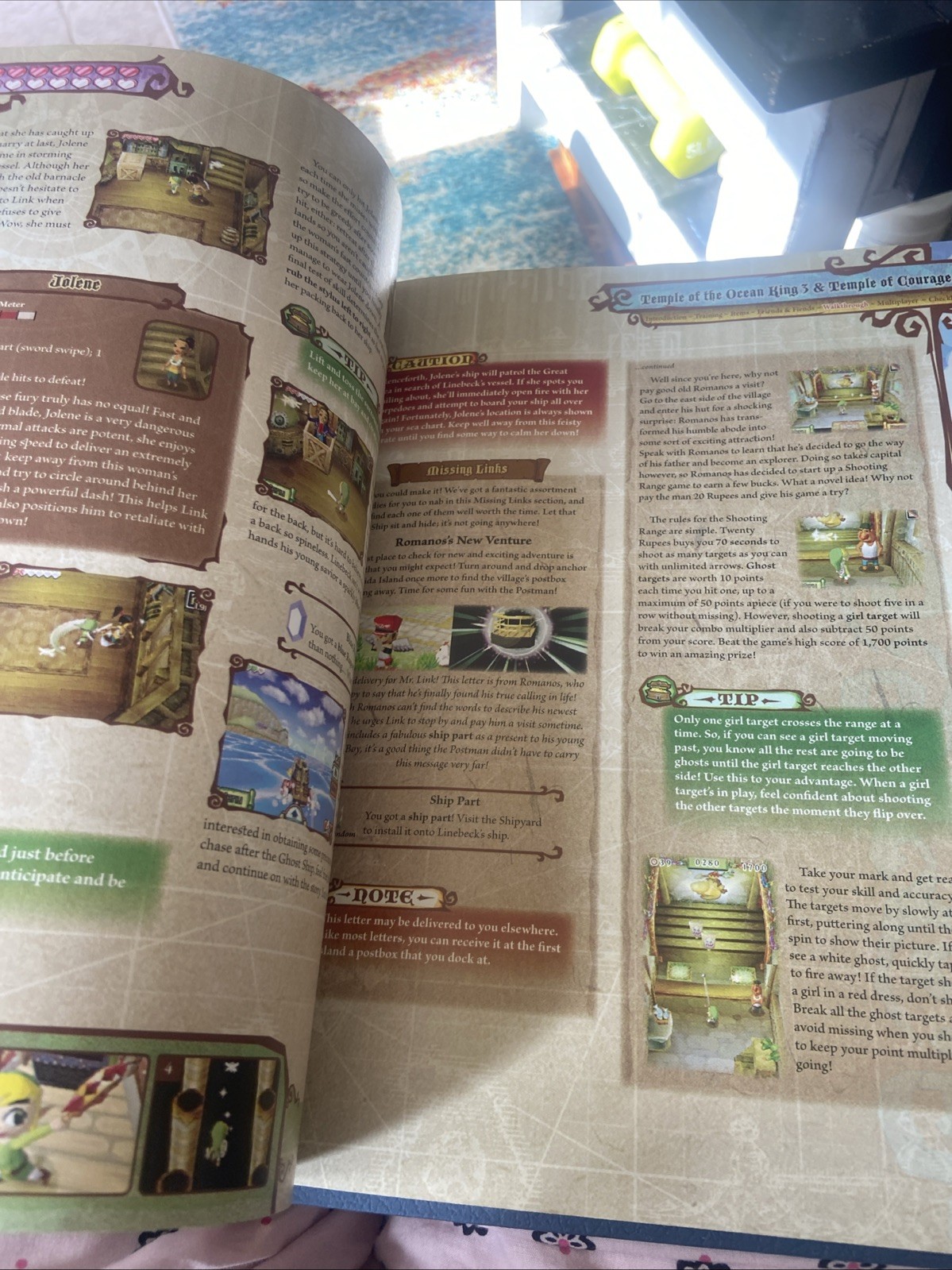 LEGEND OF ZELDA PHANTOM HOURGLASS COLLECTORS EDITION Guide Book Poster Booklet