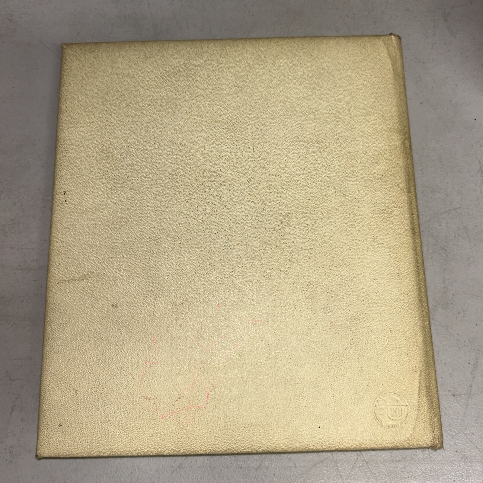 1952 Vintage Yearbook Cardinal Whittier Ca with ephemera