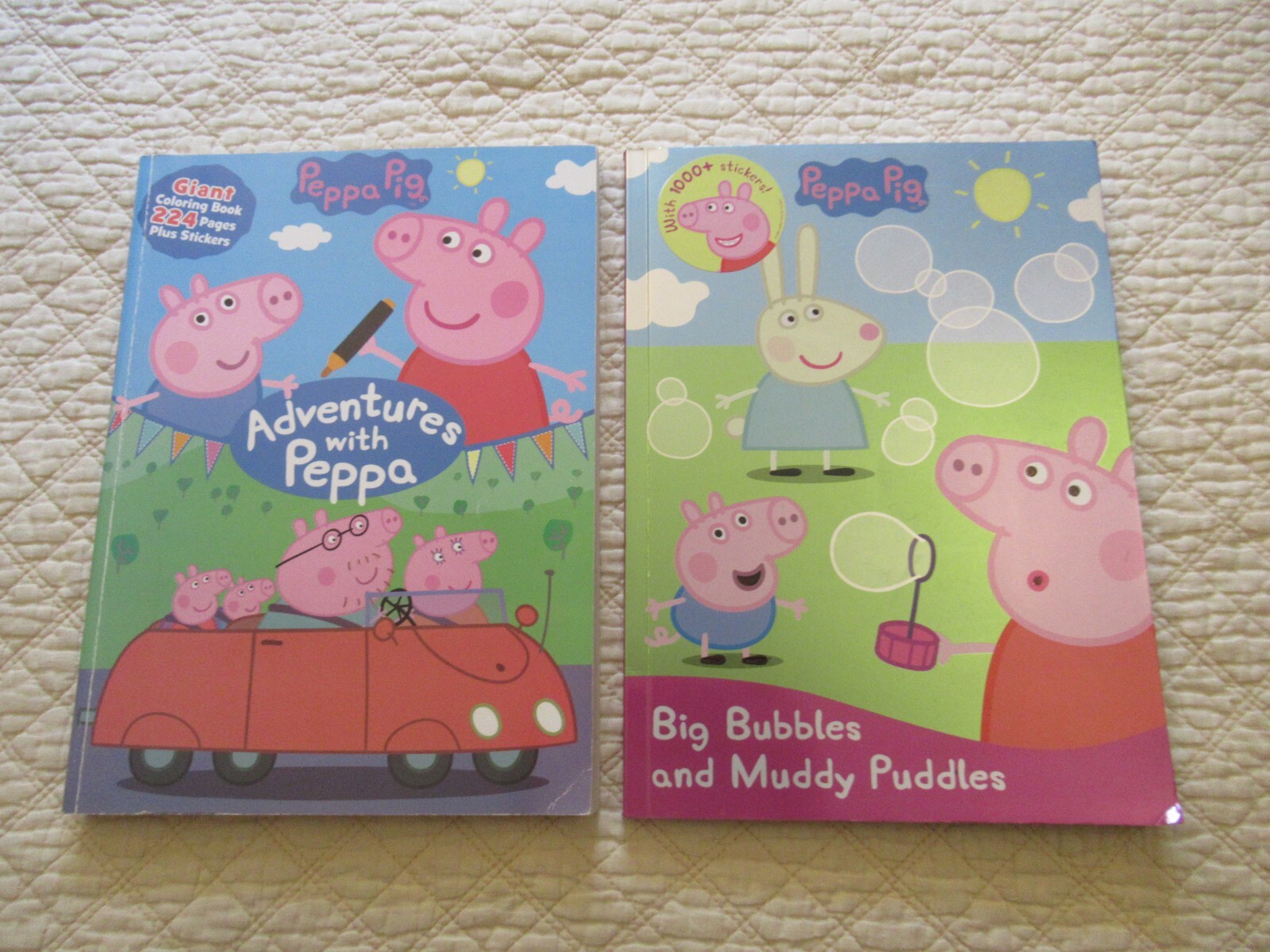 Peppa Pig Coloring Book Set (Includes Stickers) (Paperback) (Includes Crayons)