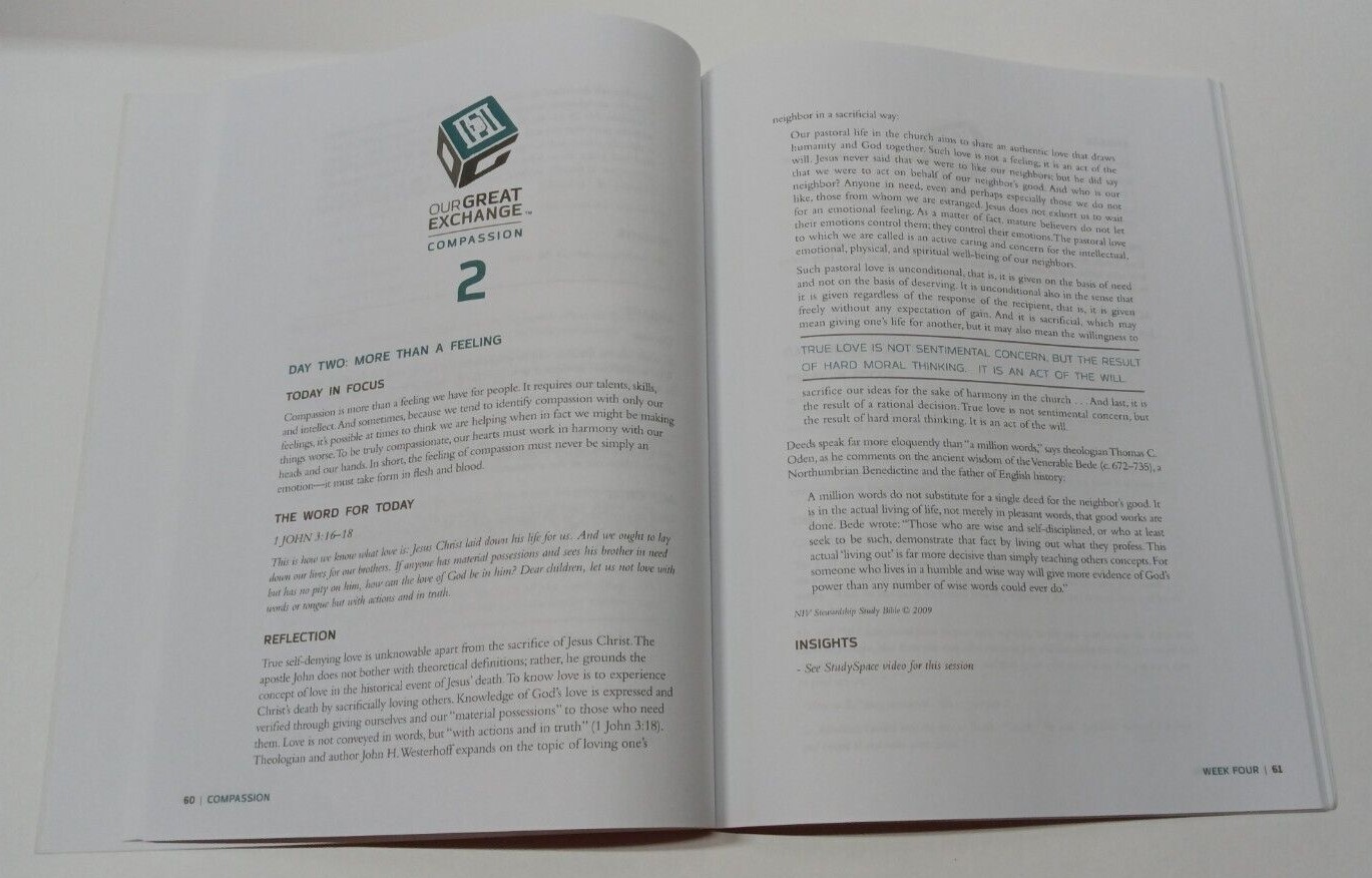 Our Great Exchange DVD and Study Guide set – Christian’s Library Press – RARE