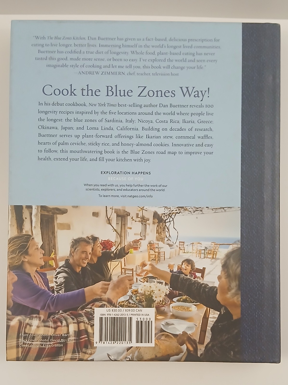 Blue Zones Kitchen : 100 Recipes to Live To 100 by Dan Buettner – Hardcover 2019