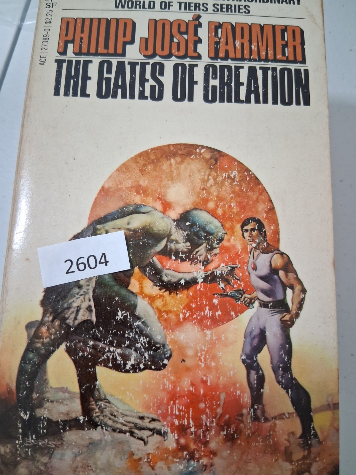 Vintage Lot of 5 Science Fiction/Fantasy Books by Philip Jose Farmer bc25 2604