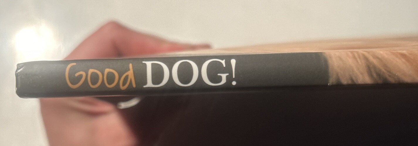 Good Dog Large 12 X 9-1/2 inch Dog Breed Picture Book w/ Center Puppy Fold Out