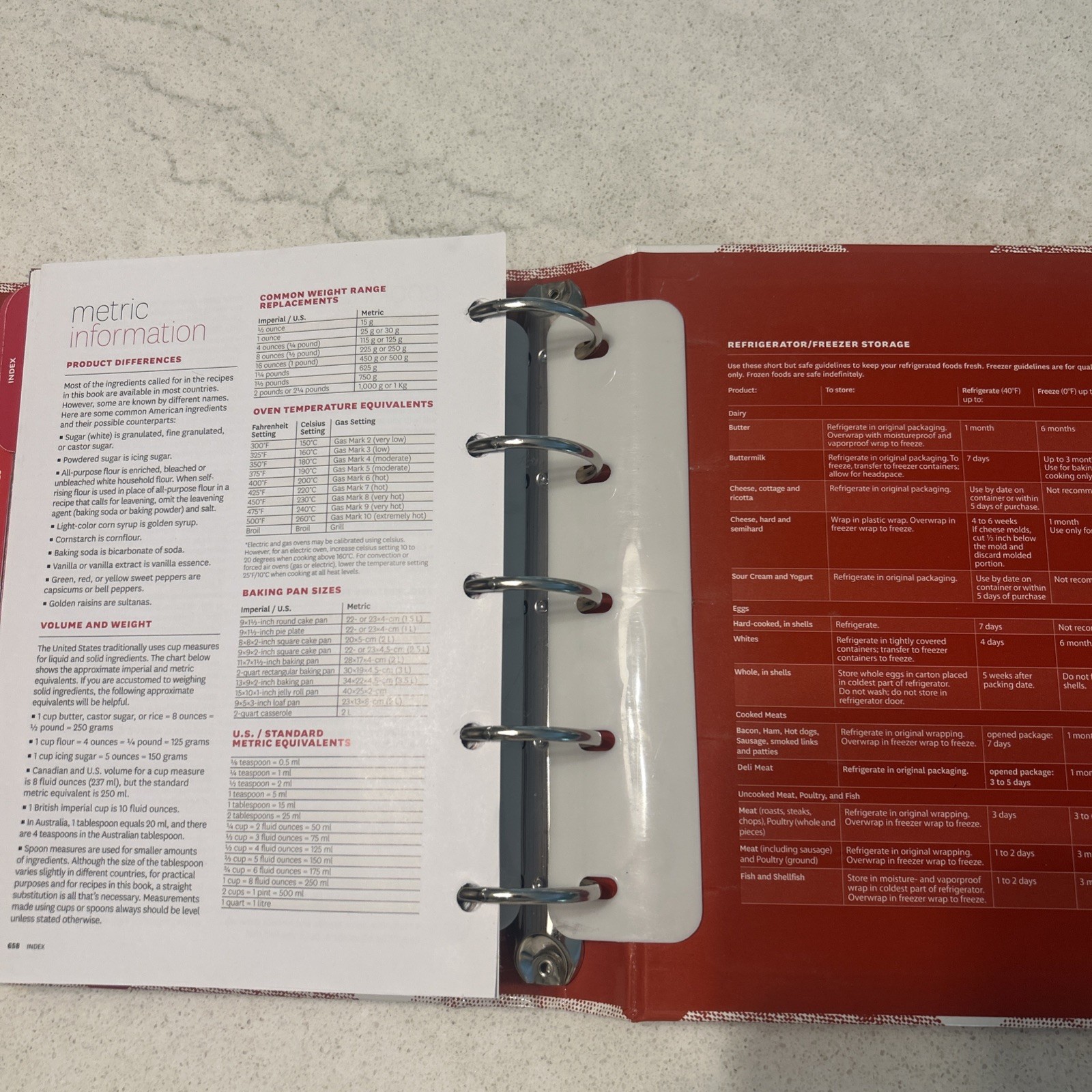 Better Homes and Gardens New Cook Book 16th Edition 5-Ring Binder HC