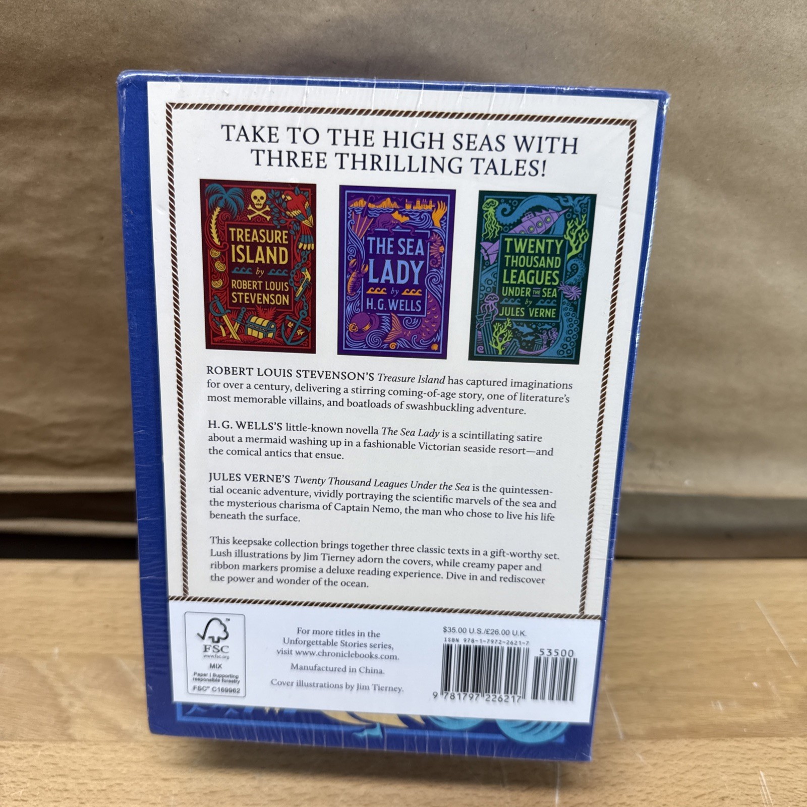 Stories for Seafarers Boxed Set 3 Books Illustrated Gift Edition NEW Sealed