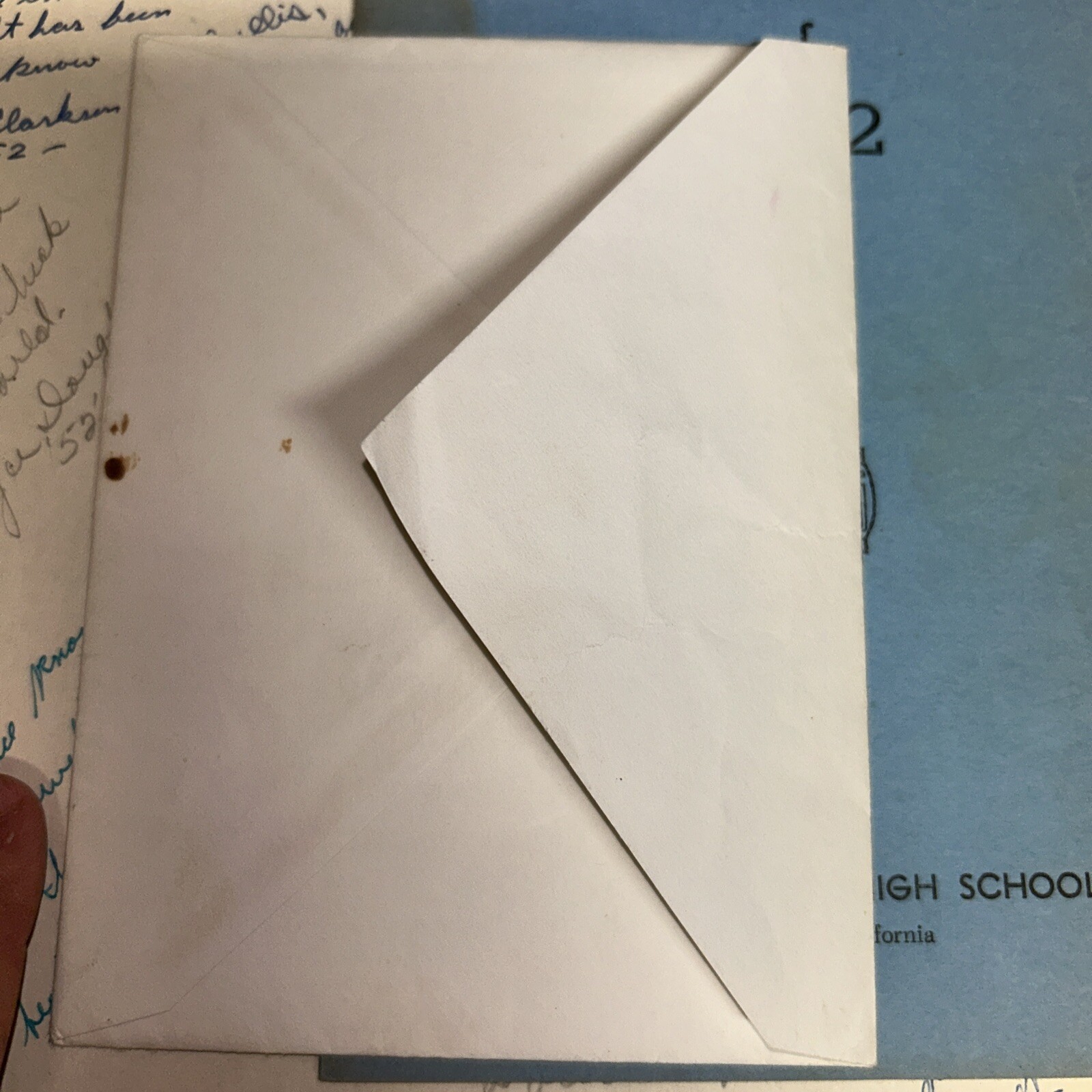 1952 Vintage Yearbook Cardinal Whittier Ca with ephemera
