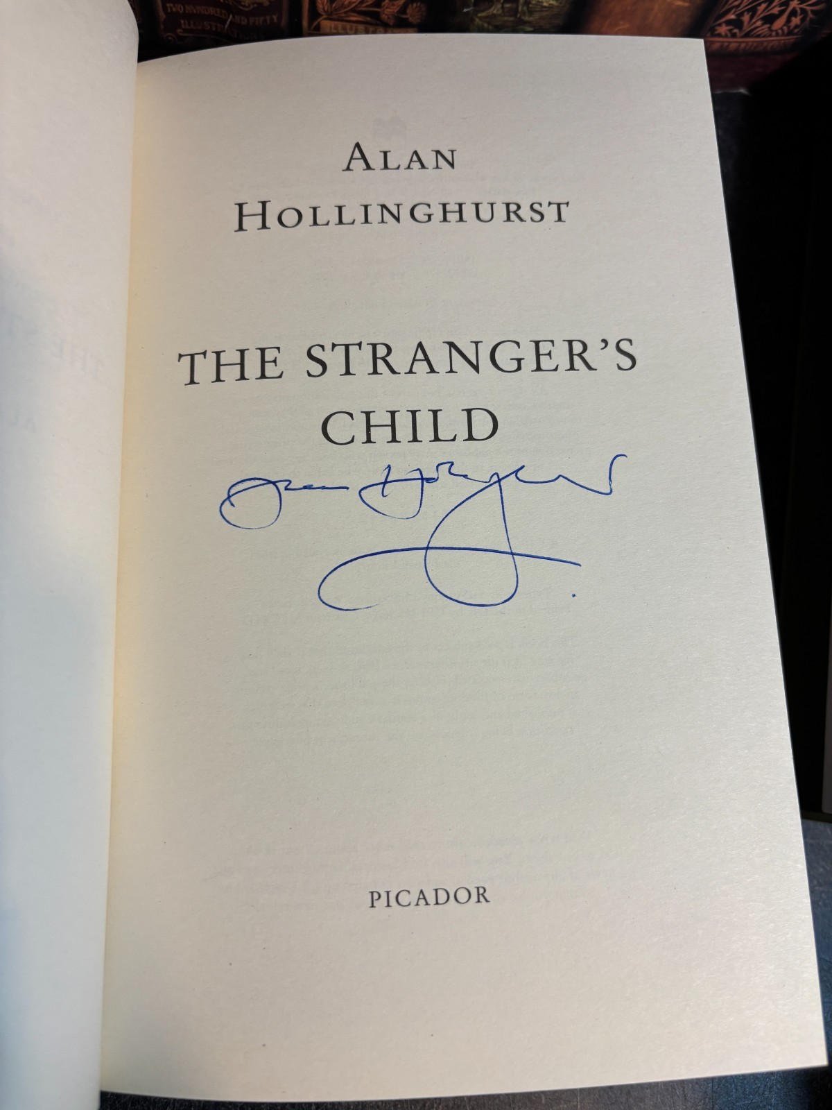The Stranger’s Child by Alan Hollinghurst SIGNED & Numbered #436/500 1st Edition