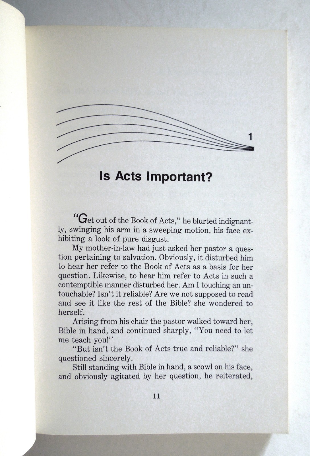 Salvation in the Book of Acts – Fred Kinzie, 1988 sc, Word Aflame Press