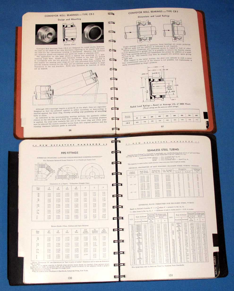 New Departure Analysis of Rolling Element Bearing Stresses & Deflections – 1946
