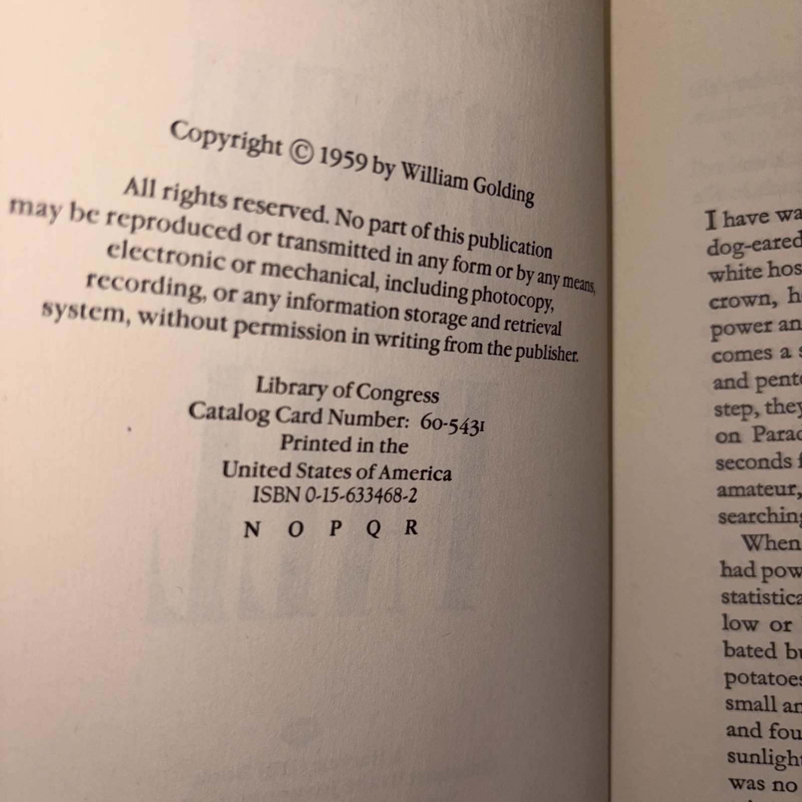 Free Fall + Pincher Martin + Lord Of The Flies by William Golding