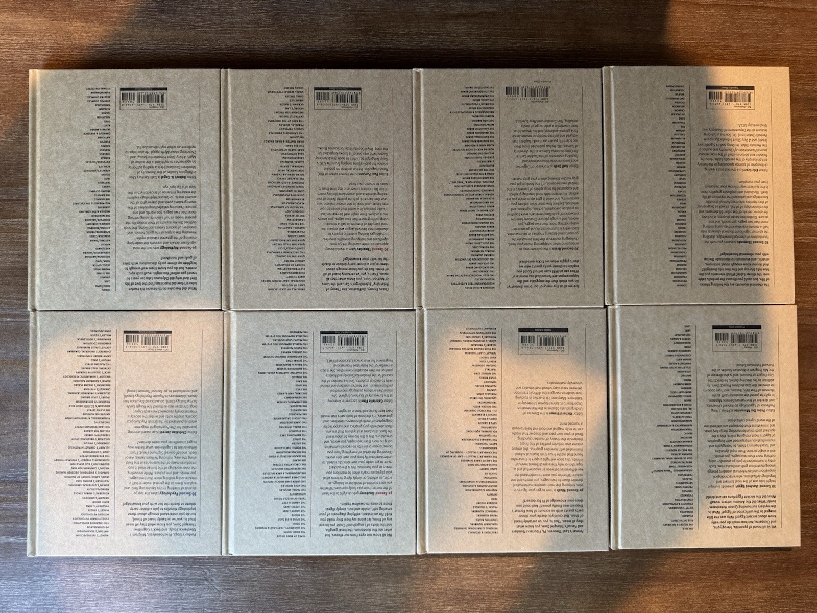 30-Second Series Book Lot 8 Egypt Math Anatomy Elements Brain Mythology 2010+